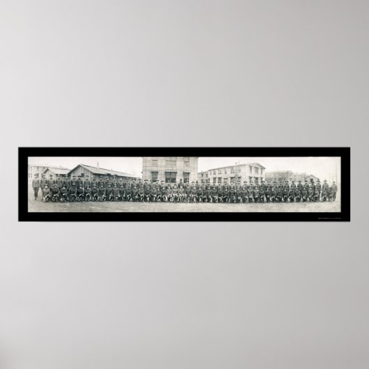 Camp Taylor, KY Foto 1918 Poster (Vorne)