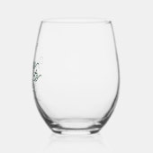 Camp Theme Junggeselinnen-Abschied Custom Weinglas Ohne Stiel (Links)