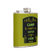 Camp und Fang-Hüftkolben Flachmann (Rechts)