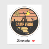 Camp Verde, Arizona Aufkleber (Blatt)