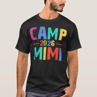 Camp Vintage Mimi 2026 Oma-Camp Camping T-Shirt