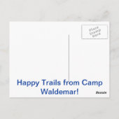 Camp Waldemar Postkarte (Rückseite)