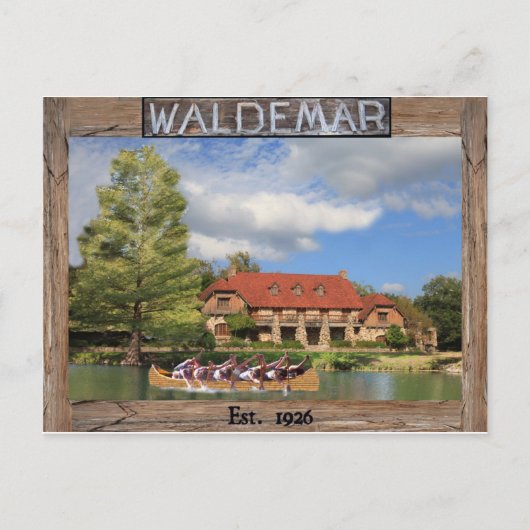 Camp Waldemar Postkarte (Vorderseite)