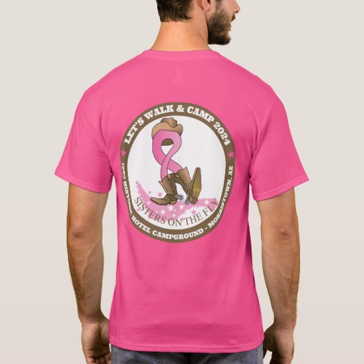 Camp & Walk 2024 T-Shirt (Rückseite)