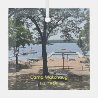 Camp Watchaug Foto-Schmuck Ornament Aus Glas