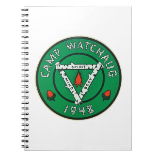 Camp Watchaug Notizbuch Notizblock