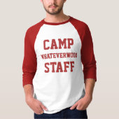 Camp Whateverwood-Mitarbeiter  Grün T-Shirt (Vorderseite)