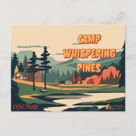 Camp Whispering Pines Postkarte (5)