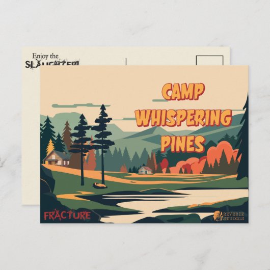 Camp Whispering Pines Postkarte (5) (Vorne/Hinten)