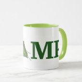 Camp Zelt Sommer Camping Wandern Tasse (VorderseiteRechts)
