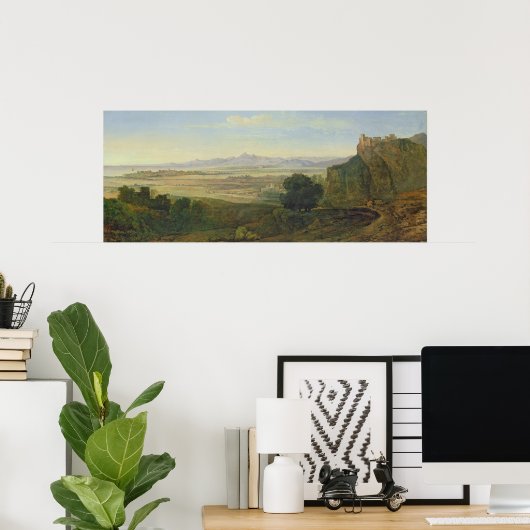 Campagna Landscape Poster (Heimbüro)