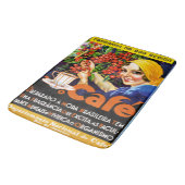 Campanha DA Boa Bebida Kaffee-Vintages Badematte (Schrägansicht)