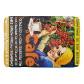 Campanha DA Boa Bebida Kaffee-Vintages Badematte (Vorderseite)