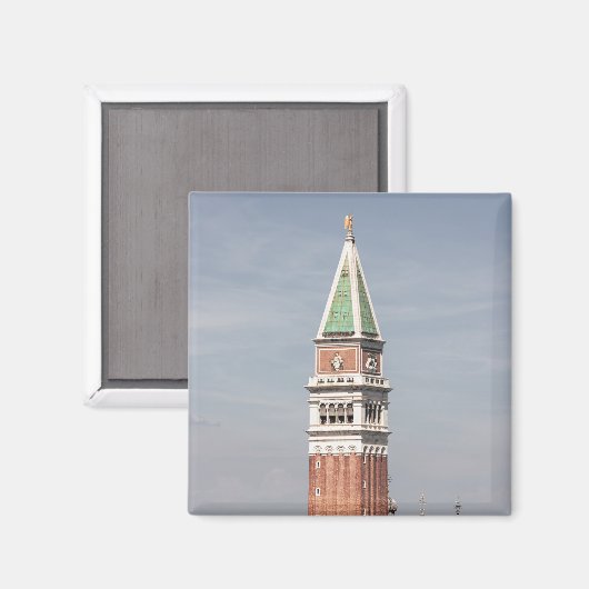 Campanile di San Marco Magnet (Vorderseite/Rückseite)