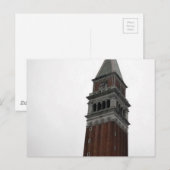 Campanile Piazza San Marco Postkarte (Vorne/Hinten)