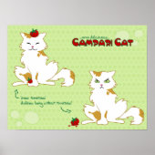 Campari Cat Poster (Vorne)