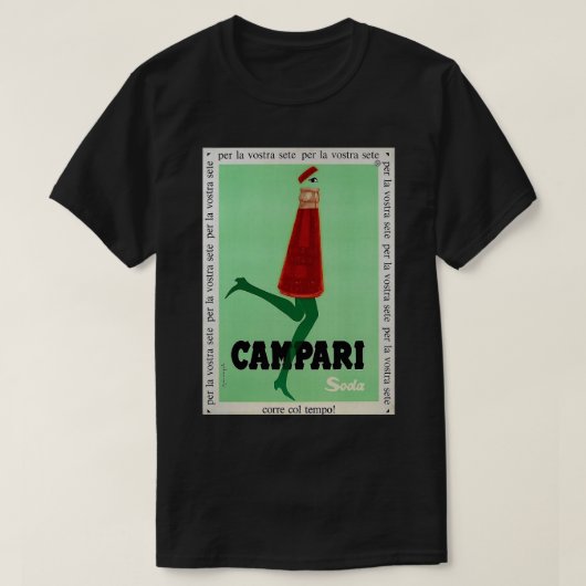Campari Soda Classic T Shirt (Design vorne)