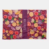 Campari Soda farbiges Muster Geschirrtuch (Horizontal)