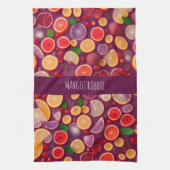Campari Soda farbiges Muster Geschirrtuch (Vertikal)