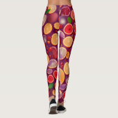 Campari Soda farbiges Muster Leggings (Rückseite)