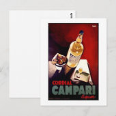 Campari Soda Postkarte (Vorne/Hinten)