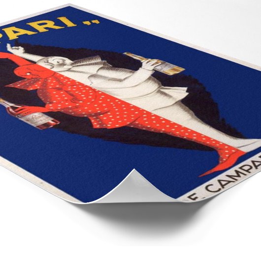 Campari Twins Poster (Ecke)