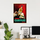 Campari Vintage Poster Drucke (Heimbüro)