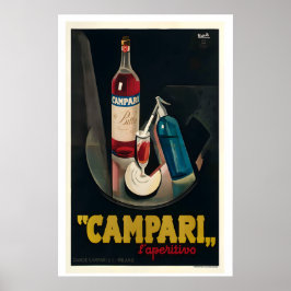 Campari Vintage Werbeplakat Poster