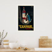 Campari Vintage Werbeplakat Poster (Küche)