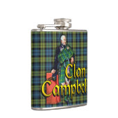 Campbell altes Schottland Flachmann (Rechts)