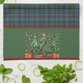 Campbell Ancient Original Tartan Weihnachten Geschirrtuch (Gefaltet)