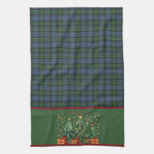 Campbell Ancient Original Tartan Weihnachten Geschirrtuch (Vertikal)