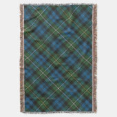 Campbell Argyll A Original Scottish Tartan Decke (Vorderseite Vertikal)