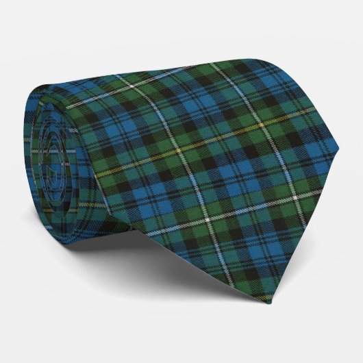 Campbell Argyll Ancient Scottish Clan Tartan Krawatte (Gerollt)