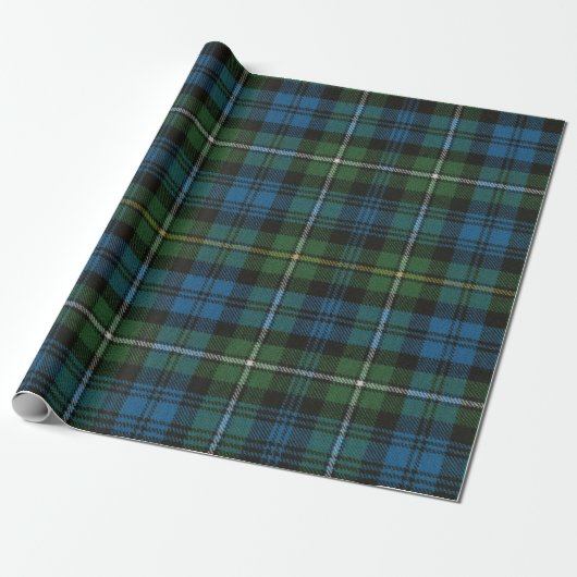 Campbell Argyll Ancient Scottish Tartan Geschenkpapier (Ungerollt)