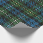 Campbell Argyll Ancient Scottish Tartan Geschenkpapier (Ecke)