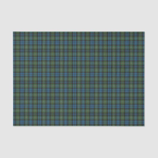 Campbell Argyll Ancient Scottish Tartan Seidenpapier (Vorderseite)