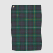 Campbell Argyll Modernes Tartan Kariertes Muster Golfhandtuch (Vorderseite)