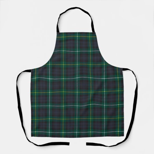 Campbell Argyll Modernes Tartan Kariertes Muster Schürze (Vorderseite)