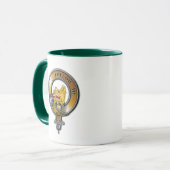 Campbell Breadalbane Wappen Abzeichen Tasse (Vorderseite Links)