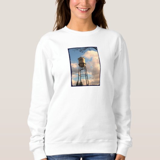 Campbell CA Wasserturm Frauenturm Sweatshirtt Sweatshirt (Vorderseite)