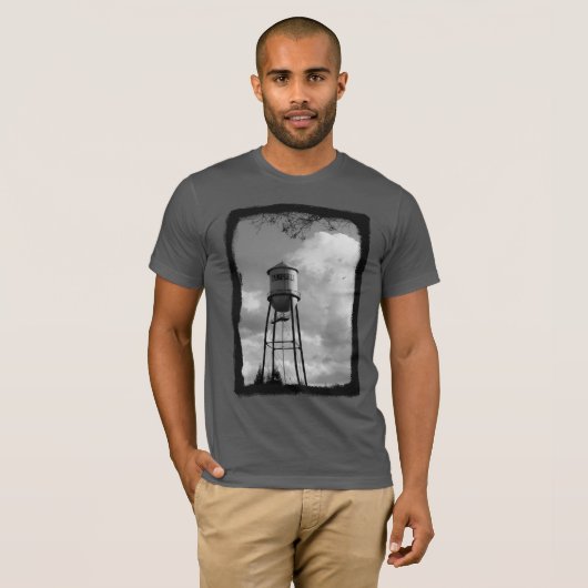Campbell CA Wasserturm Männer T - Shirt (Vorne ganz)