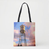 Campbell CA Water Tower Brushed Polyester Tasche (Vorderseite)
