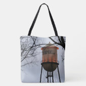Campbell CA Water Tower Brushed Polyester Tasche (Rückseite)