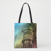 Campbell CA Water Tower Brushed Polyester Tasche (Vorderseite)