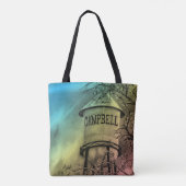 Campbell CA Water Tower Brushed Polyester Tasche (Rückseite)