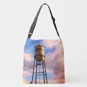 Campbell CA Water Tower Brushed Polyester Tasche (Rückseite)