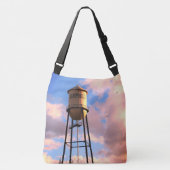 Campbell CA Water Tower Brushed Polyester Tasche (Vorderseite)