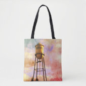 Campbell CA Water Tower Brushed Polyester Tasche (Vorderseite)