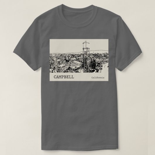 Campbell California TShirt 1 (Design vorne)
